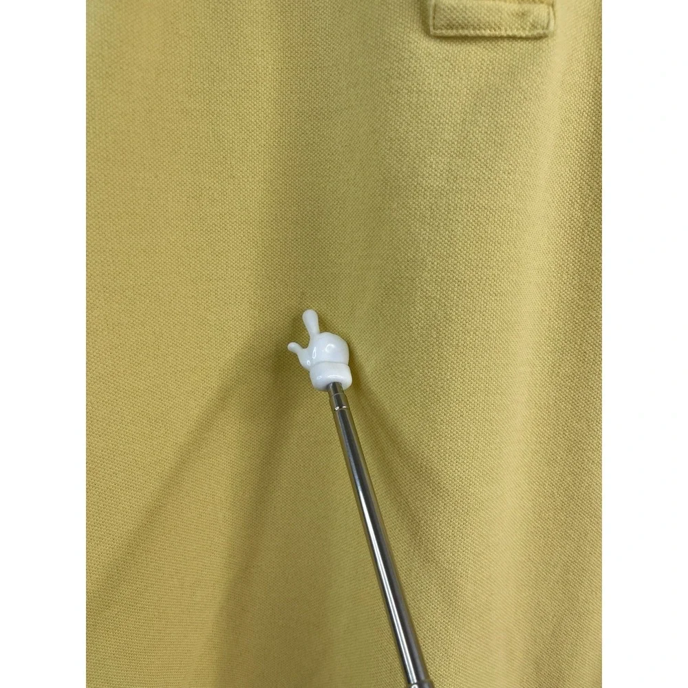 Polo By Ralph Lauren Polo Shirt Mens Yellow Embroidered Big Pony‎ Logo XL